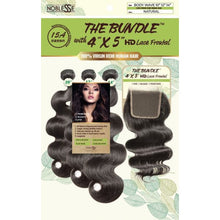 Load image into Gallery viewer, 15A 3 Pcs Body Wave + 4*5 Frontal