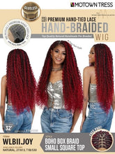 Load image into Gallery viewer, HD Boho Box Braids wig