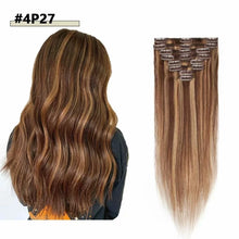 Load image into Gallery viewer, Natural Black Clip In 7 Pcs 14"