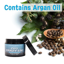 Load image into Gallery viewer, Crazy Loc Black Castor Oil Gel