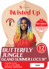 Load image into Gallery viewer, Butterfly Jungle Island Summer Locs