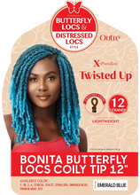 Load image into Gallery viewer, Butterfly Locs Coily Tip 12"