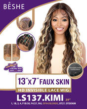 Load image into Gallery viewer, Beshe 13x7 HD Invisible Faux Skin Lace Kim Wig