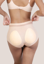 Load image into Gallery viewer, Seamless Mid-Rise Tummy Control Butt Lifter Panty