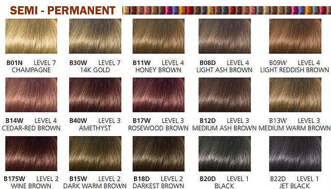 Clairol Semi-Permanent Hair color Clairol Semi-Permanent Hair color