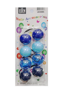 EDEN 30mm Hair Bubbles Blue