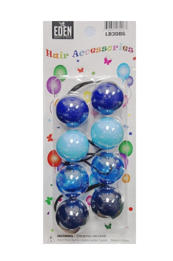 EDEN 30mm Hair Bubbles Blue