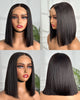 Glueless Virgin unprocessed Vietnamese Bone straight human hair 10"