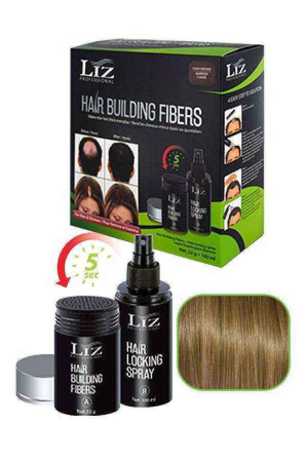 Liz Professional Hair Building Fibers & Locking Spray