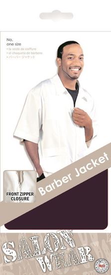 Xl Barber Jacket Black