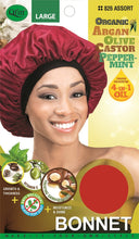 Load image into Gallery viewer, Organic Argan Olive Castor Peppermint Bonnet