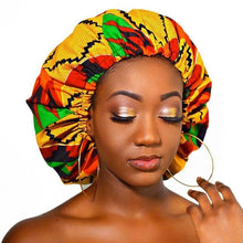 Load image into Gallery viewer, African Print Bonnet