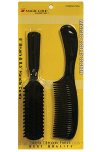 8" Brush and 8.5" Handle comb
