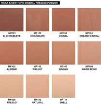 Load image into Gallery viewer, Nicka K Mineral pressed powder