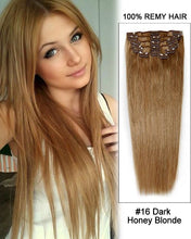 Load image into Gallery viewer, Honey Blonde Clip In 7 pcs 18"