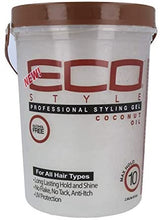 Load image into Gallery viewer, Eco Style Hair Gel Coconut Oil