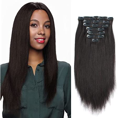 Lux pro Hair Clip ins 9 pcs kinky straight Lux pro Hair Clip ins 9 pcs kinky straight