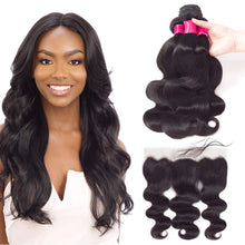 Load image into Gallery viewer, 20A Body Wave 3 pcs + 13 x 5 closure
