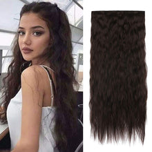 Load image into Gallery viewer, Synthetic Clip In Deep wave 7 Pcs 20"