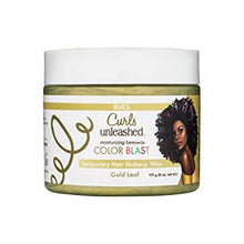 Load image into Gallery viewer, Gold leaf Temporary Hair Wax