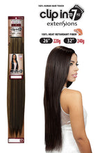 Load image into Gallery viewer, Platino Clip Ins 7 Pcs