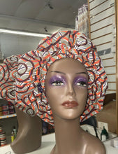 Load image into Gallery viewer, African Print Bonnet