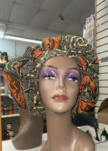 Load image into Gallery viewer, African Print Bonnet