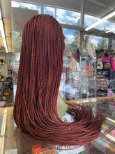Load image into Gallery viewer, Half cornrow, Half Braid wig