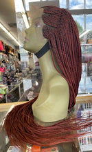 Load image into Gallery viewer, Half cornrow, Half Braid wig