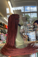 Load image into Gallery viewer, Half cornrow, Half Braid wig