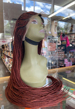 Load image into Gallery viewer, Half cornrow, Half Braid wig