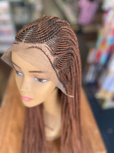 Load image into Gallery viewer, Half cornrow, Half Braid wig