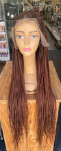 Load image into Gallery viewer, Half cornrow, Half Braid wig