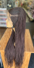 Load image into Gallery viewer, Half cornrow, Half Braid wig