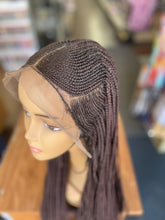 Load image into Gallery viewer, Half cornrow, Half Braid wig