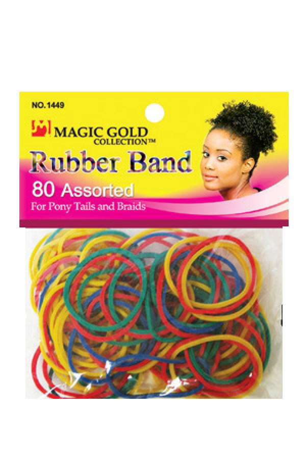 Colored rubber band- 80 pcs