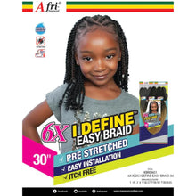 Load image into Gallery viewer, KBRD601 - 6X Kids Easy Braid 30"