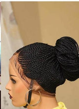 Load image into Gallery viewer, Cornrow in a bun wig