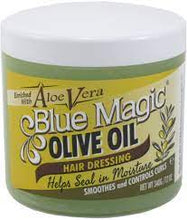 Load image into Gallery viewer, Blue Magic olive oil with Aloe vera