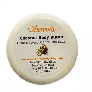 Serenity Coconut Body Butter 8 oz