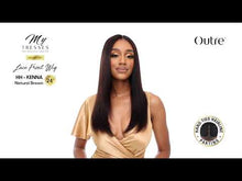 Load and play video in Gallery viewer, Outre Human Hair Lace Front Wig - Kenna