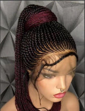 Load image into Gallery viewer, Cornrow in a bun wig