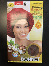 Load image into Gallery viewer, Organic Argan Olive Castor Peppermint Bonnet