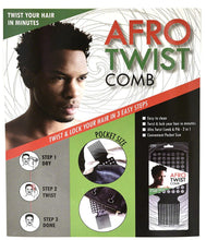 Load image into Gallery viewer, Afro twist comb