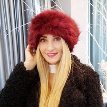 Load image into Gallery viewer, Luxury faux fur headband
