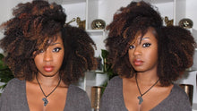 Load image into Gallery viewer, Outre clip in 9 pcs 4C Corkscrew afro 10"