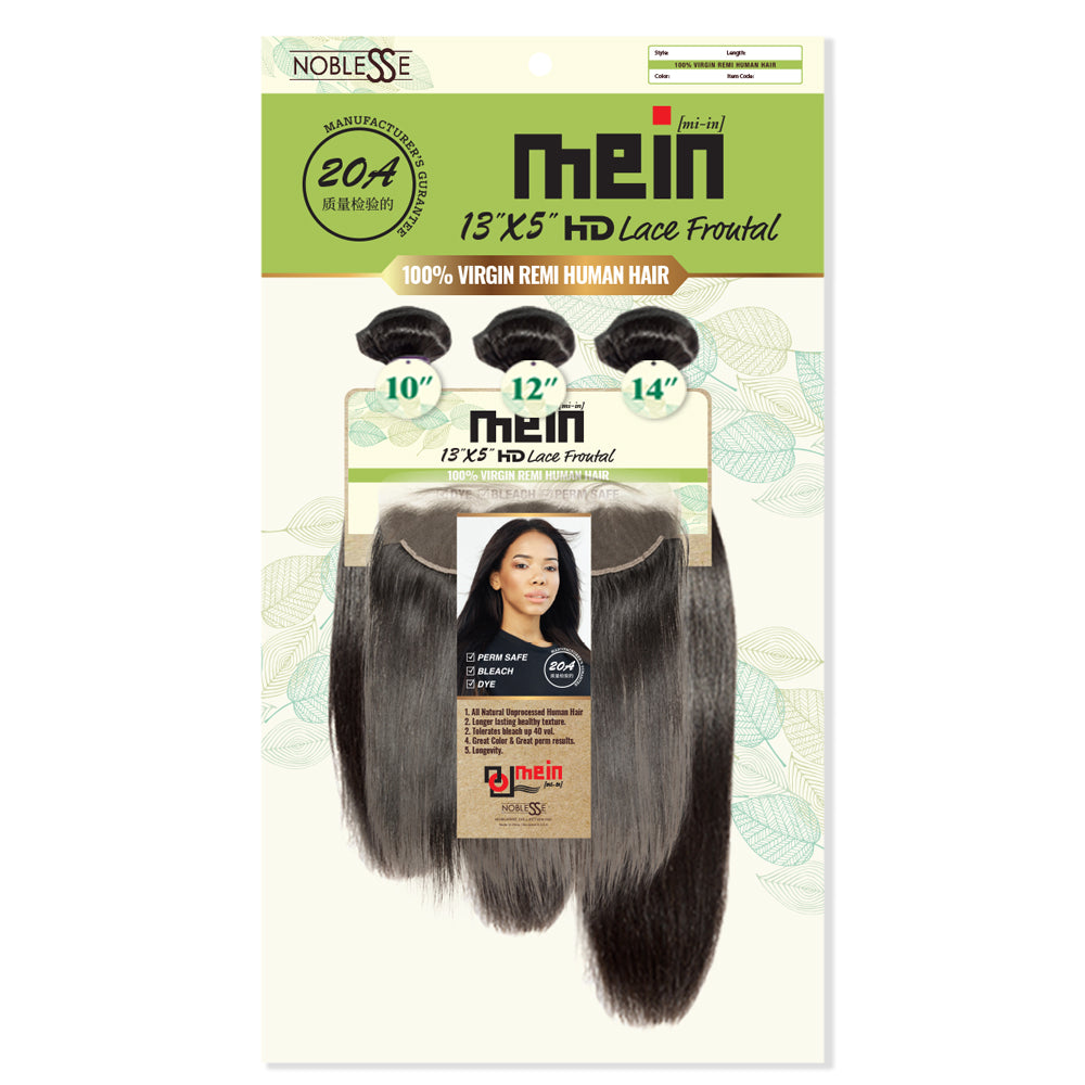 20A Straight 3 pcs + 13 x 5 closure 20A Straight 3 pcs + 13 x 5 closure