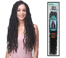 Load image into Gallery viewer, Nu Locs Distressed Butterfly Locs 24"