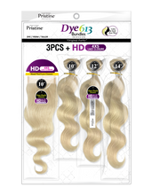 Load image into Gallery viewer, 613 Body Wave 3 Pcs +HD 4X5 Closure