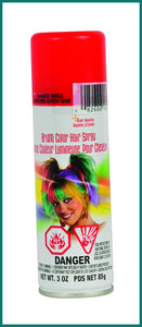Bright color Hair spray